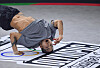 Kim Hong-yul, better known as Hong 10, competes during the B-boy round robin at the Olympic Qualifier Series in Budapest, Hungary, on June 23. [XINHUA/YONHAP]
