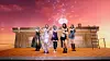 A scene from girl group Fifty Fifty's new song ″Starry Night″ [ATTRAKT]