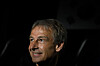 Jurgen Klinsmann is seen before the Asian Cup semifinal between Jordan and Korea in Qatar on Feb. 6.  [XINHUA/YONHAP]