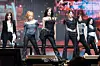 Girl group IVE performs the lead track “Blackhole” during a showcase for the release of its second full-length album, “Revive+,” at Yes24 Live Hall in eastern Seoul on Feb. 23. [DANIELA GONZALEZ PEREZ]
