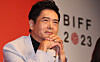 Hong Kong actor and film legend Chow Yun-fat attends a press conference at the KNN Theater in Haeundae, eastern Busan, as part of the Busan International Film Festival on Thursday. [SONG BONG-GEUN]