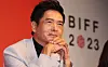 Hong Kong actor and film legend Chow Yun-fat attends a press conference at the KNN Theater in Haeundae, eastern Busan, as part of the Busan International Film Festival on Thursday. [SONG BONG-GEUN]