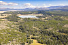 This photo released by the Nation Park Service shows Turbid Lake in Yellowstone National Park on Sept. 21, 2024. [AP/YONHAP]