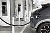 This photo provided by Hyundai Motor shows a PnC-enabled charging station [HYUNDAI MOTOR]