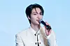 Boy band Ateez answers questions during a news conference for the release of its 12th EP, “Golden Hour: Part.3,” at Hotel Naru Seoul MGallery Ambassador in western Seoul. [DANIELA GONZALEZ PEREZ]