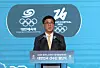 Chae Hwi-young, minister of culture, sports and tourism, speaks at the start of the launch ceremony for the Korean delegation for the 2026 Winter Olympics at Seoul Olympic Parktel in Seoul on Jan. 22. [YONHAP]