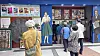 Senior citizens purchase film tickets at Nakwon Silver Cinema in Jongno District, central Seoul on Oct. 9, the last day of the Chuseok holidays. [LEE YOUNG-KEUN]