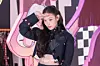 Allday Project’s Annie during a press event at the “Allday Project” pop-up store in Seongsu-dong, eastern Seoul, on Dec. 8 [DANIELA GONZALEZ PEREZ]