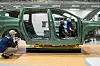 Employees make the Ioniq 5 SUV at the Hyundai Motor Group Metaplant America, which officially opened on March 26 in Bryan County, Georgia. [HYUNDAI MOTOR]