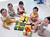 The first set of quintuplets born in Korea in 34 years, the Kim siblings, pose for a photo on Nov. 13, 2022. [YONHAP]