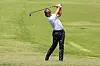 Kim Seong-hyeon hits an approach shot on the ninth hole during the second round of The CJ Cup Byron Nelson on Friday at at TPC Craig Ranch in McKinney, Texas. [GETTY IMAGES]