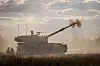 South Korean Marines conduct a live-fire drill with a K-9 Thunder howitzer during the multinational Talisman Sabre exercise at Shoalwater Bay Training Area, Queensland, on July 22. [AUSTRALIAN DEPARTMENT OF DEFENCE]