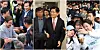 Presidential election candidates, from left: Democratic Party presidential candidate Lee Jae-myung, People Power Party presidential candidate Kim Moon-soo and New Reform Party presidential candidate Lee Jun-seok [YONHAP]