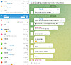 Screen capture of digital sex crime chatroom on messenger platfrom Telegram by nonprofit organization ReSET [RESET]