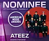 Boy band Ateez was nominated in the Favorite K-pop Artist category in the 2025 American Music Awards. [KQ ENTERTAINMENT]