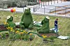 A bear sculpture is seen within Seoul Botanic Park in Gangseo District, western Seoul on Oct. 9, 2018. [NEWS1]