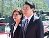 Rep. Kang Hoon-sik of the Democratic Party, tapped to serve as chief presidential secretary, right, attends the inauguration ceremony of President Lee Jae-myung at the National Assembly in Yeouido, western Seoul, on June 4. [JOINT PRESS CORPS]
