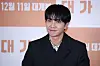 Singer and actor Lee Seung-gi speaks during a press conference for the film ″About Family″ (2024) in Songpa District, southern Seoul, on Nov. 21, 2024. [YONHAP]