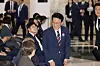 Rep. Kim Min-seok of the Democratic Party, tapped to serve as prime minister, attends the inauguration ceremony of President Lee Jae-myung at the National Assembly’s rotunda in Yeouido, western Seoul, on June 4. [JOINT PRESS CORPS]