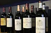 Bottles of European wines are displayed at DECANTsf Bottle Shop and Bar in San Francisco, on March 13. [AP/YONHAP]