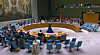 The UN Security Council votes on a resolution to extend the mandate of the Security Council's panel of experts on North Korea for another year on March 28, 2024. [SCREEN CAPTURE]