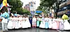 Festivalgoers are seen during the Powerful Daegu Festival in May this year [DALSEO DISTRICT OFFICE]