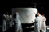 Performers present a live drawing performance at the Modu Arts Theater [MODU ARTS THEATER]