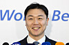 Former Korean bobsleigh pilot Won Yun-jong speaks to reporters before an interview with the Korean Sport & Olympic Committee for candidacy in the election for the International Olympic Committee Athletes' Commission in Seoul on Feb. 26. [YONHAP]