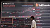 Bitcoin and other cryptocurrency prices are on display at a Bithumb lounge in southern Seoul on Nov. 11, 2024. [YONHAP]