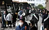 People get on buses preparing to leave Seoul Express Bus Terminal in Seocho District, southern Seoul, on Jan. 7, 2024. [NEWS1]