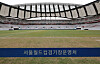 The Seoul World Stadium pitch in western Seoul on March 5 [YONHAP]