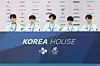 Members of the Korean men's national short track speed skating team attend a press conference at Korea House in Milan on Feb. 21. From left: Hwang Dae-heon, Rim Jong-un, Lee June-seo, Lee Jeong-min and Shin Dong-min. [YONHAP]