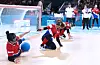 The Korean women's goalball team compete during the quarterfinals against Turkey at the 2024 Paris Paralympic Games on Tuesday in Paris. [NEWS1]