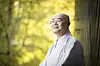 Venerable Myojang, chief of the Jogye Order, speaks at an interview with the JoongAng Ilbo on Nov. 8, 2024. [JUN MIN-KYU]