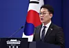 Presidential spokesperson Kim Nam-joon delivers a briefing at the Blue House press center in Seoul on Dec. 24, 2025. [YONHAP]