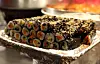 Some food stalls name their seaweed rice rolls ″mayak gimbap,″ which includes the Korean word for drugs. [YONHAP]