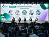 Business executives and academics speak during a panel discussion titled ″Global Perspective on Bioeconomy″ as part of the Healthy Innovation Conference at the Korea Institute of Science and Technology Center on Oct. 23. [HEALTHY INNOVATION CONFERENCE]