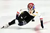 Rim Jong-un skates to a first place finish in the 1500-meter final at the ISU Short Track World Tour Speedskating event in Montreal, Canada on Oct. 11. [AP/YONHAP]