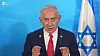 In this image from a video released by the Israeli Government Press Office, Prime Minister Benjamin Netanyahu gives a statement on March 18, in Tel Aviv. [ISRAELI GOVERNMENT PRESS OFCCIE/AP/YONHAP]