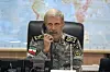 In this photo released on Monday, June 23, 2025, by Iranian army press service, Iran's army commander-in-chief Gen. Amir Hatami attends a meeting in Zolfaghar central headquarters, Iran. [AP/YONHAP]