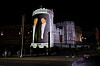 An image of U.S. President Donald Trump alongside disgraced financier Jeffrey Epstein is projected by the campaign group Led By Donkeys on Windsor Castle, after the arrival of Trump and first lady Melania Trump for a state visit to the country, in Windsor, Berkshire, Britain, on Sept. 16. [REUTERS/YONHAP]