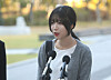 YouTuber Tzuyang speaks at a press conference held at the Suwon District Court on Friday. [NEWS1]