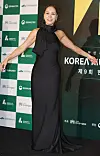 Actor Choi Jung-won walks the red carpet of the 2025 Korea Musical Awards at Universal Arts Center in Gwangjin District, eastern Seoul, on Monday. [YONHAP]