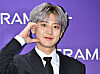 Chanyeol of EXO poses for photos at a launch event held at the Ceramath flagship store in southern Seoul on Nov. 22, 2024. [NEWS1]