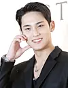 Mingyu of boy group Seventeen at a jewelry brand event in at Gwangjin District, eastern Seoul, on March 3, 202. [NEWS1]
