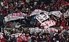Korean national team supporters wave banners saying ″Chung Mong-gyu out″ during a 2026 World Cup qualifier against Thailand at Seoul World Cup Stadium in western Seoul on Thursday. [NEWS1]