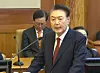 President Yoon Suk Yeol delivers his final statement at the 11th and last hearing of his impeachment trial at the Constitutional Court in Jongno District, central Seoul, on Tuesday evening. [CONSTITUTIONAL COURT]