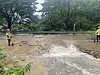 Firefighters respond to flooded areas in South Gyeongsang on July 14. [GYEONGSANGNAM-DO PROVINCIAL FIRE HEADQUARTERS]