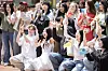 Students attend Korea University's International Student Festival in May. The university announced a draft of the Division of Global Entertainment's curriculum, which is a program only open to international students. [JOONGANG ILBO]