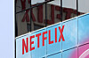 The Netflix logo is seen on their office in Hollywood, Los Angeles, California on July 16, 2018. [REUTERS/YONHAP]